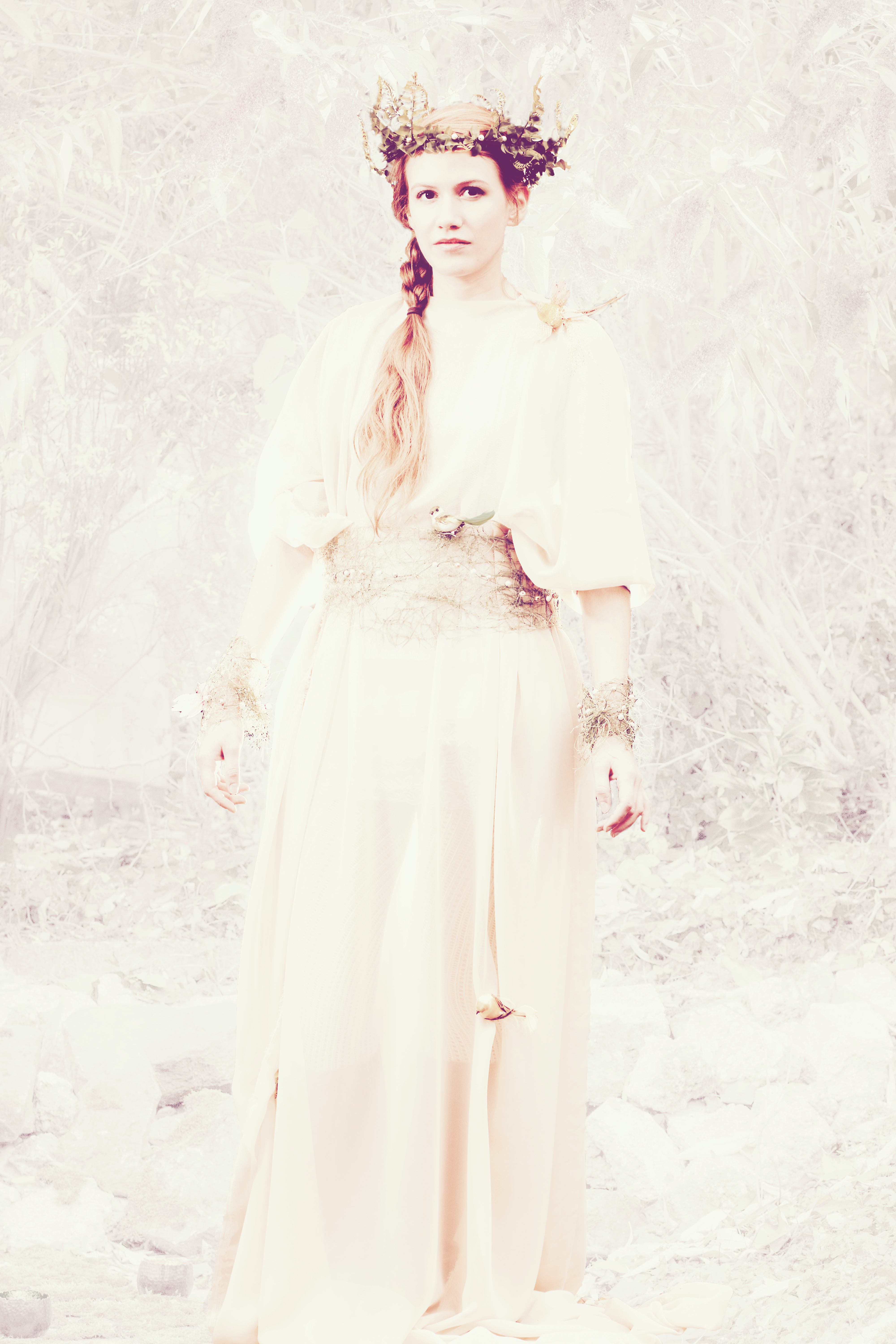 Künstlerische Portraitfotografie Laurette Scheible blitz-licht